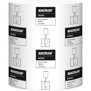 Katrin Centerrulle 1-lag 300 m Natur Basic Ø19cm H20,5cm 6 rl (476512)
