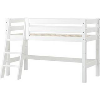 Hoppekids ECO Luxury halvhøj seng med skrå stige 90x200 cm