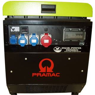 Pramac Generator P6000 TYEDI 3-faset Diesel Støjsvag