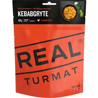 Frysetørret mad / campingmad Real Turmat Kebabgryde / Kebab Stew, glutenfri, portionspakke, 500 g
