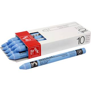 CARAN D’ACHE Neocolor I Lys Blå Vokspasteller 10 stk.