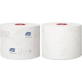 Tork Mid-Size Twin T6 toiletpapir 2-lags 127530 hvid, 27 ruller