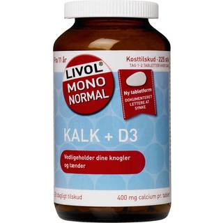 Livol Kalk + D3 - 225 stk.