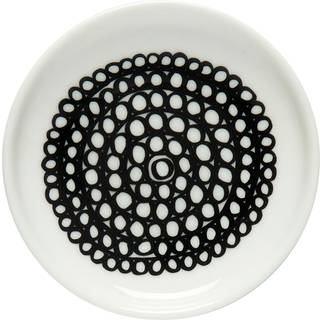 Marimekko Siirtolapuutarha fad 8,5 cm Sort/Hvid