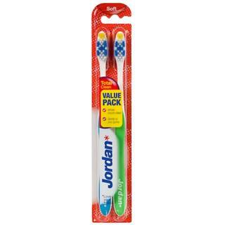 Jordan Total Clean Soft 2 pack Tandbørste 2 stk. - 2 stk.