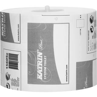 Katrin Plus System Toilet 680, toiletrulle til systemdispenser, 36 ruller