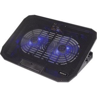 Deltaco Laptop Cooler for 15.6" lapotop 2 x 120mm fan