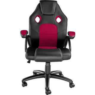 Gamerstol Mike - sort/rød