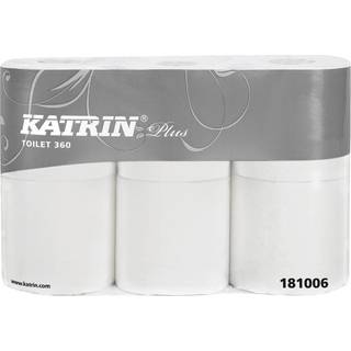 Katrin Toiletpapir 2-lag P 50,4 m Hvid Plus, 42 rl (181003)