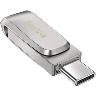 Sandisk Ultra Dual Drive Luxe 512gb Usb Type-a / Usb Type-c Rustfrit Stål