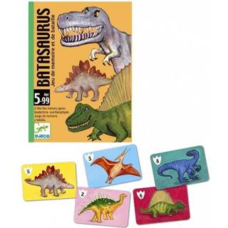 Djeco kortspil Batasaurus - memoryspil til rejsen