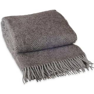 Silkeborg Uldspinderi Fanø Throw (140x240 cm) Ash Brown