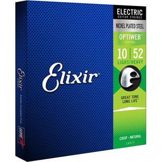 Elixir Optiweb Guitarstrenge (Light/Heavy, 10-52)