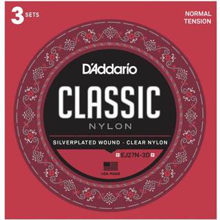 Daddario EJ27N-3D Guitarstrenge 3-Pak (Normal Tension, 0280-043)