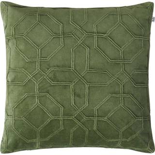 Chhatwal & Jonsson Nandi Betræk 50x50 Cm - Pyntepuder & Betræk Velour Cactus Green - CC160172-15V