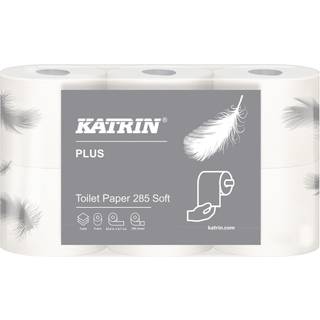 Katrin Toiletpapir 3-lag P 35 m Plus Ø12 cm 42 rl (38411)
