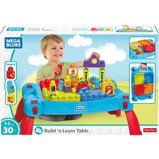 Mega Bloks Build 'n Learn Legebord med Byggeklodser