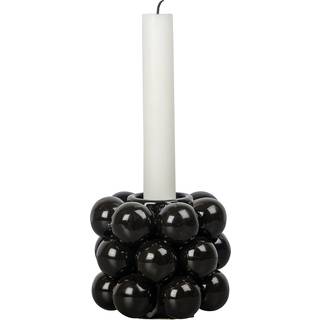 Byon Globe fyrfadsstage 8,5 cm Sort