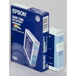 Epson Blækpatron lys cyan, 110 ml T465