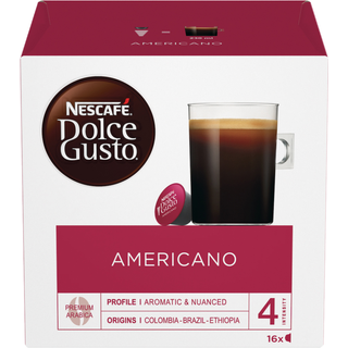 Nescafé | Americano - 16 kapsler til Dolce Gusto