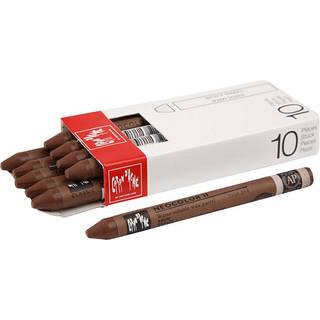 CARAN D’ACHE Neocolor II Vokspastel - Brown, 10 stk.
