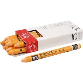CARAN D’ACHE Neocolor II Akvarel Pasteller, Orange 10 stk.