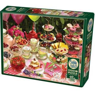 COBBLEHILL 80083 1000 PC Garden Party Puzzle forskellige