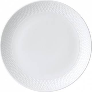Wedgwood Gio tallerken hvid Ø17 cm