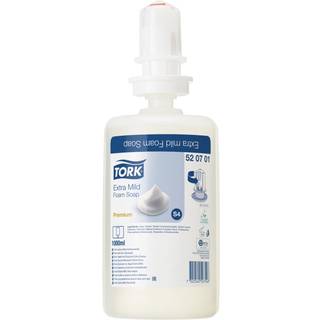 Tork S4 Premium Skumsæbe Extra Mild Uden Parfume 6x1 Ltr.