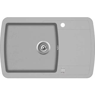 køkkenvask enkelt vask granit grå