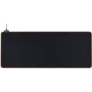 Deltaco Gaming WMP90 RGB Musemåtte White Line