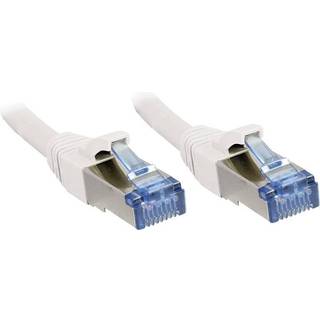 LINDY Cat.6A S/FTP PIMF LSOH, grau, 1m  Patchkabel