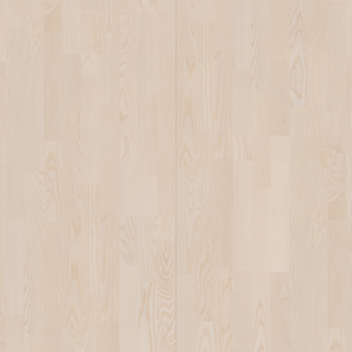 Moland Parket Select Ask 14x182x2190 3,19m2 hvidlak 14309454