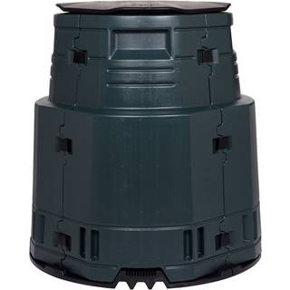 Greenline Master isoleret kompostbeholder i sort på 375 liter