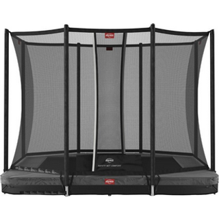 Berg trampolin Ultim Favorit InGround inkl. sikkerhedsnet Comfort 280 x 190 cm sort