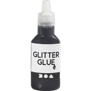 Sort Glitterlim 25ml - Præcis Applikation til Kreativitet