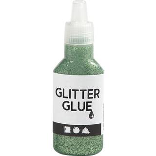 Glitterlim, 25ml. Grøn