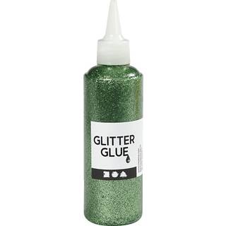 Grøn Glitterlim 118 ml med præcis påføring