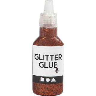 Orange Glitterlim 25ml - Perfekt til Kreative Projekter