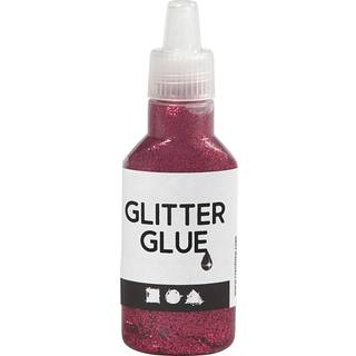 Glitterlim, 25ml. Pink