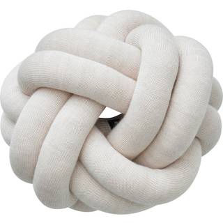 Design House Stockholm Knot Pude Cremefarvet - Pyntepuder & Betræk Acrylic (Textile) Cream - 2351-0900