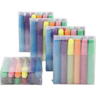 Glitterlim 60x10ml - Perfekt til kreative projekter