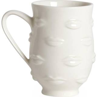 Jonathan Adler Gala Mug White - Kaffekopper Porcelæn Hvid - JA-29393