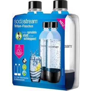 Sodastream 1 liter bottle duopack DWS