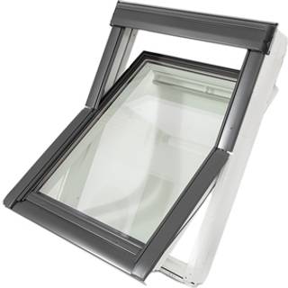 Velux vippevindue hvid poly GGU FK08 0068 66x140 3-lags lavenergi