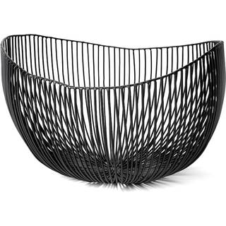 Serax Tableware - 'Plateau Profond Tale', black in Black Iron