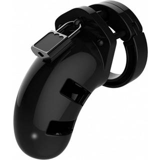 Shots ManCage Chastity Cock Cage 3.5 Inch Model 01 Black