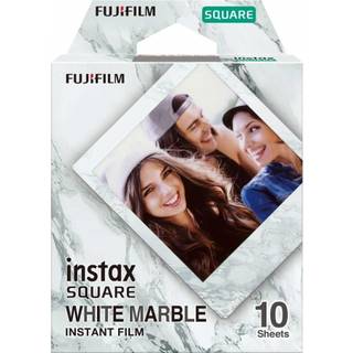 INSTAX Square film. 10 stykker. Hvid marmor