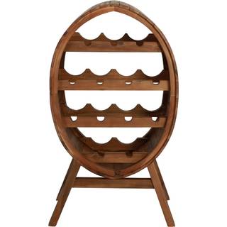 vinreol 13 flasker massivt akacietræ