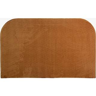 Mille Notti - Bianca Gavel Sammet, Beige, 140x100 - Sengegavle